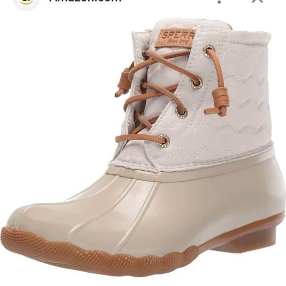 Sperry Shoes - Sperry Women's Saltwater Chevron Duck Boot with Side Zipper